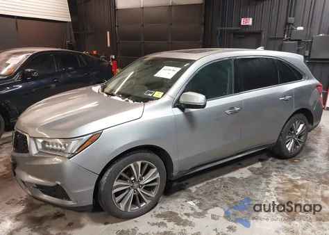 2018 Acura Mdx Technology Package Acurawatch Plus Pkg из США, поврежденный, VIN 5J8YD4H57JL028376